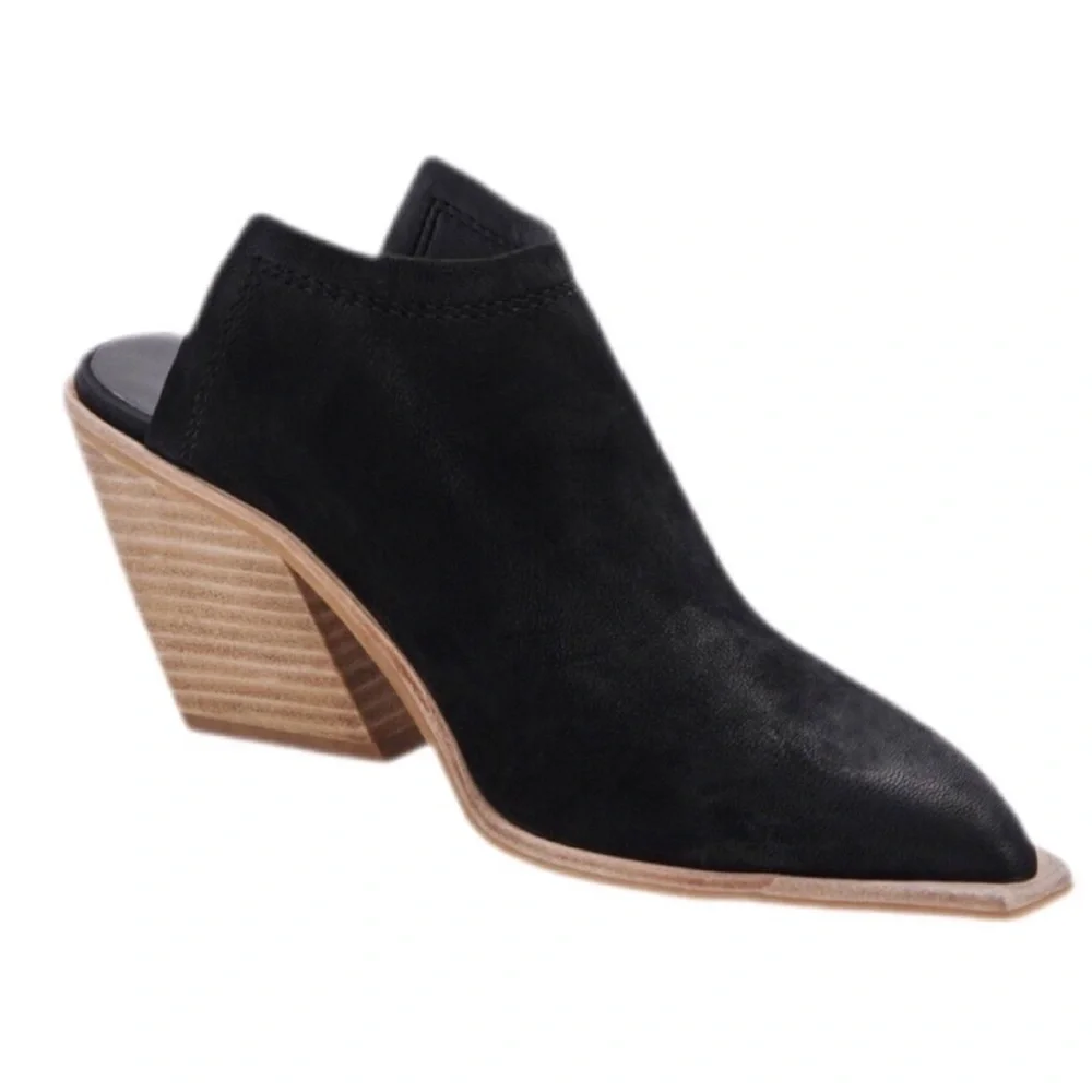 Dolce‎ Vita Sofi Black Suede Block Heel Mule
Ankle Boot - Picture 3 of 10